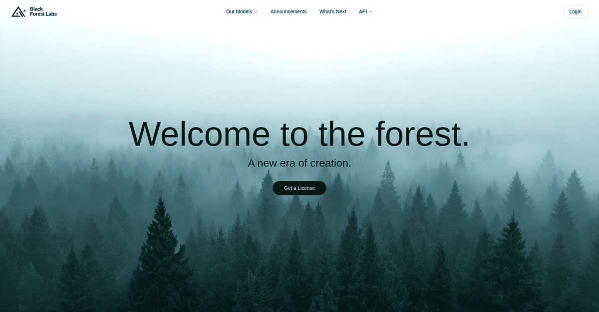 Black Forest Labs screenshot