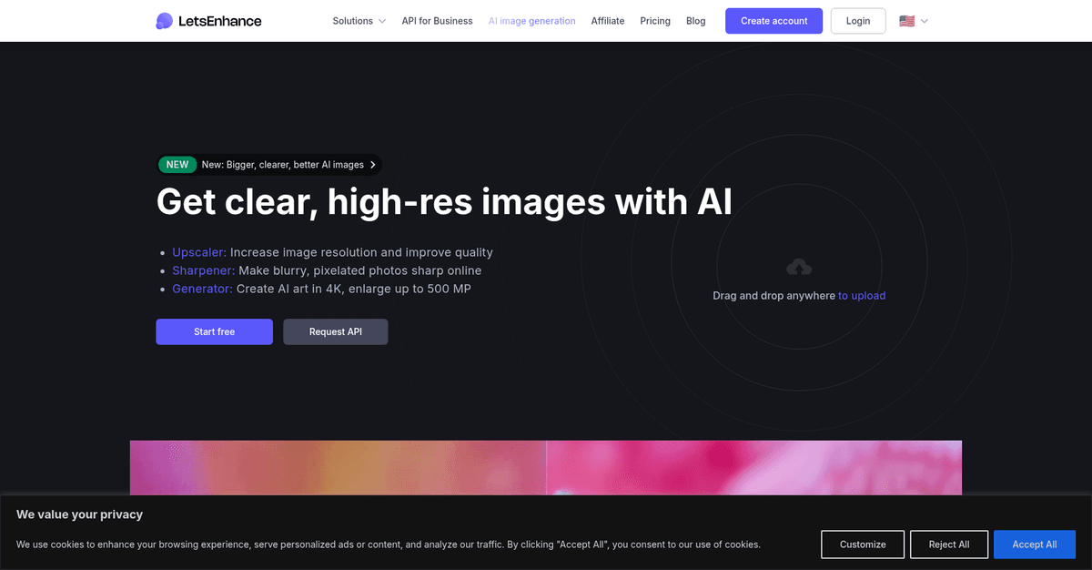 Lets Enhance screenshot